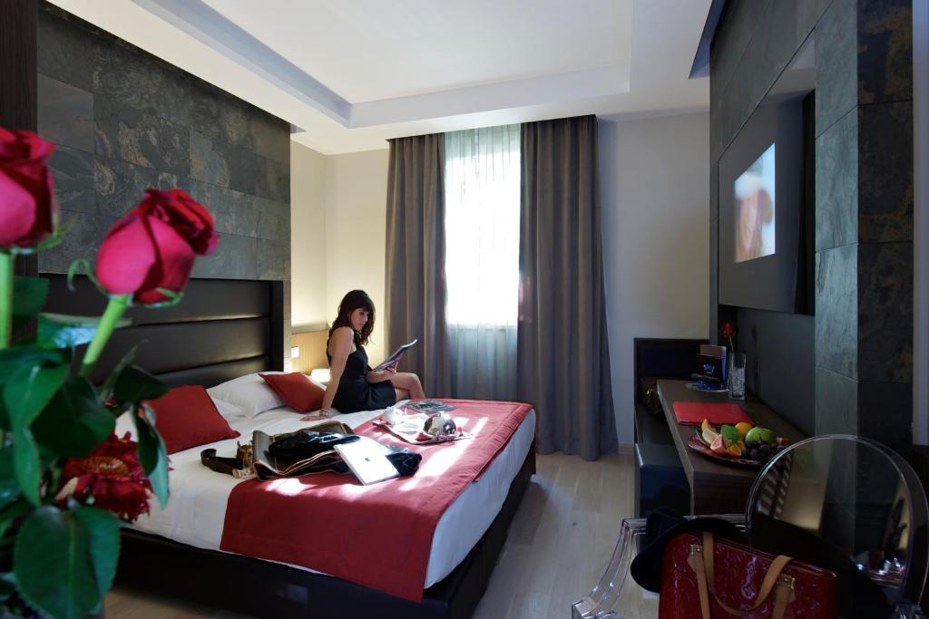 Unahotels Villa Dei Platani Foligno Værelse billede